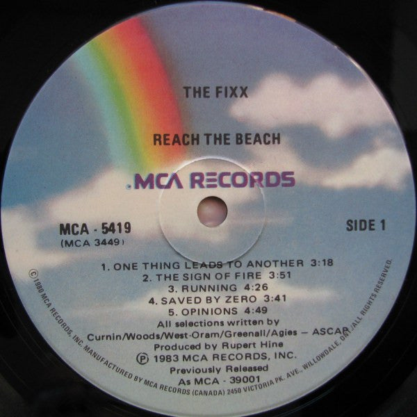 The Fixx – Reach The Beach