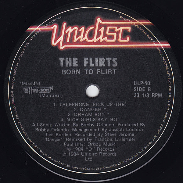 The Flirts – Born To Flirt
