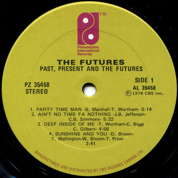 The Futures – Past, Present And The Futures