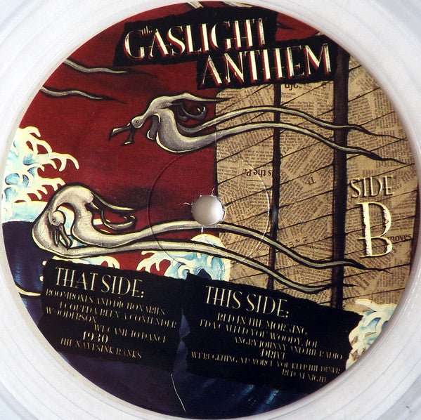 The Gaslight Anthem – Sink Or Swim - Clear Vinyl in Shrinkwrap! - Vinyl Pursuit Inc