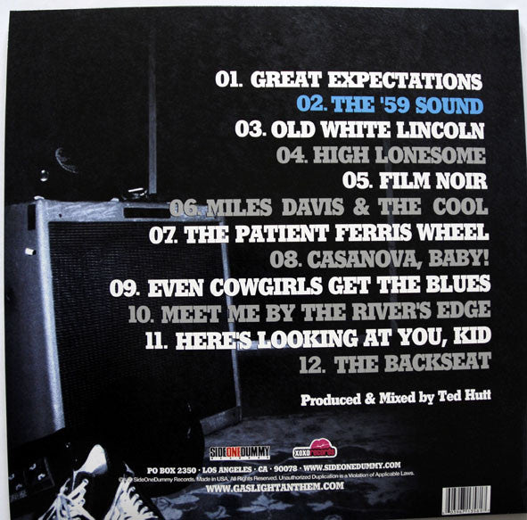 The Gaslight Anthem – The '59 Sound -  Near Mint In Shrinkwrap! - Vinyl Pursuit Inc
