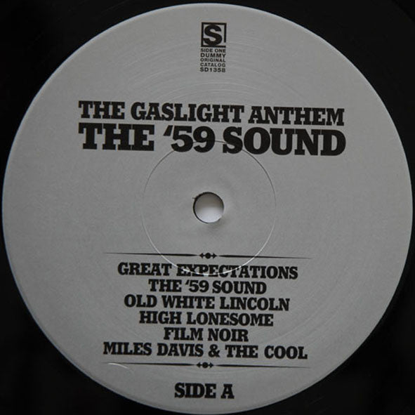 The Gaslight Anthem – The '59 Sound -  Near Mint In Shrinkwrap! - Vinyl Pursuit Inc