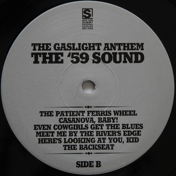 The Gaslight Anthem – The '59 Sound -  Near Mint In Shrinkwrap! - Vinyl Pursuit Inc