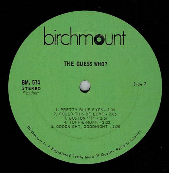 The Guess Who – The Guess Who