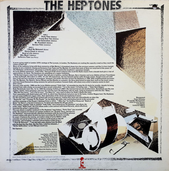 The Heptones – Party Time