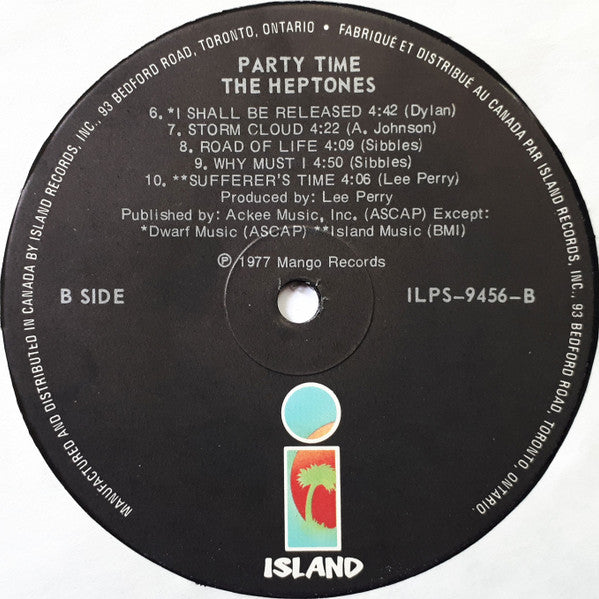 The Heptones – Party Time
