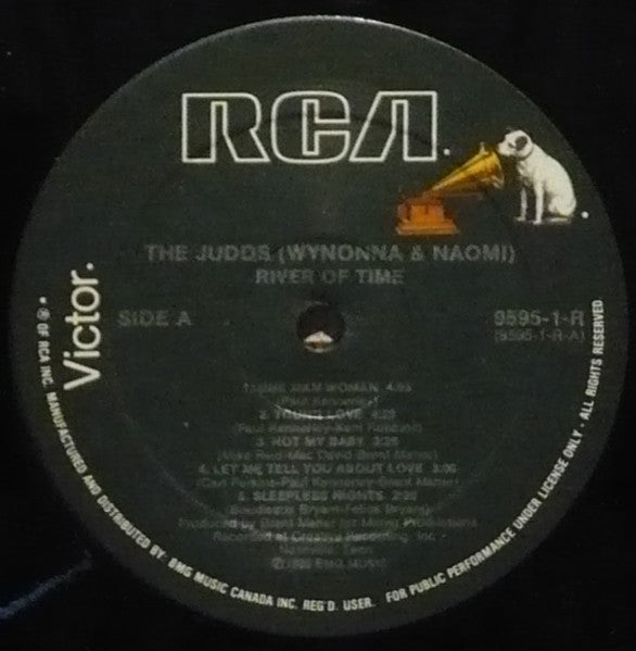 The Judds – River Of Time - 1989 Pressing