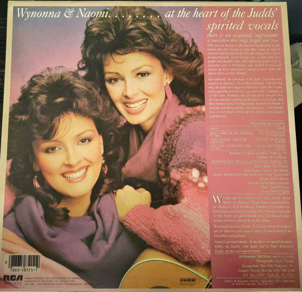 The Judds – Wynonna And Naomi