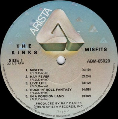 The Kinks – Misfits