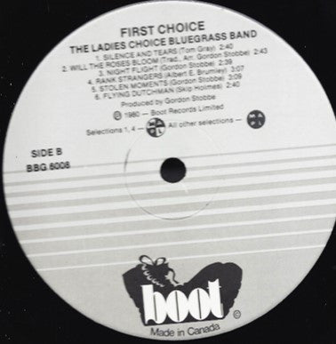 The Ladies Choice Bluegrass Band – First Choice