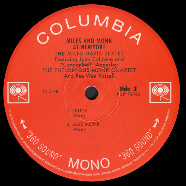 The Miles Davis Sextet & The Thelonious Monk Quartet – Miles & Monk at Newport - RSD Pressing