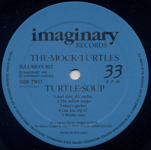 The Mock Turtles – Turtle Soup UK & Europe Pressing