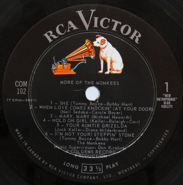 The Monkees – More Of The Monkees - 1967 Original Mono Pressing
