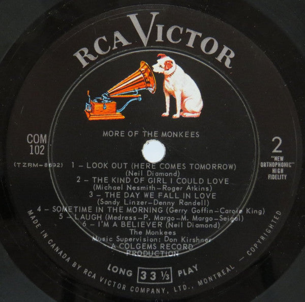 The Monkees – More Of The Monkees - 1967 Original Mono Pressing