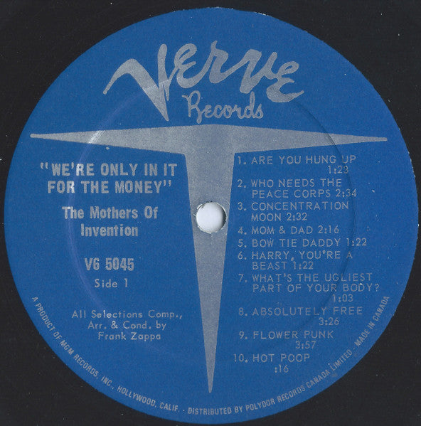 The Mothers Of Invention – We're Only In It For The Money