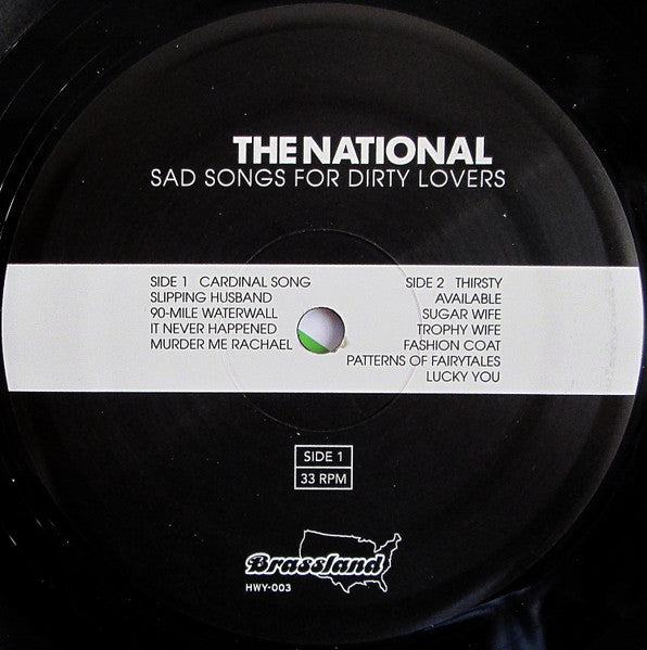 The National – Sad Songs For Dirty Lovers - Vinyl Pursuit Inc