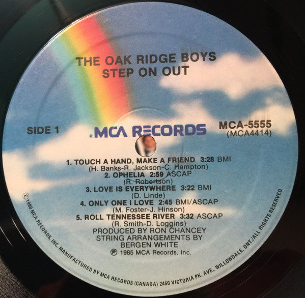 The Oak Ridge Boys – Step On Out - 1985 Original Pressing