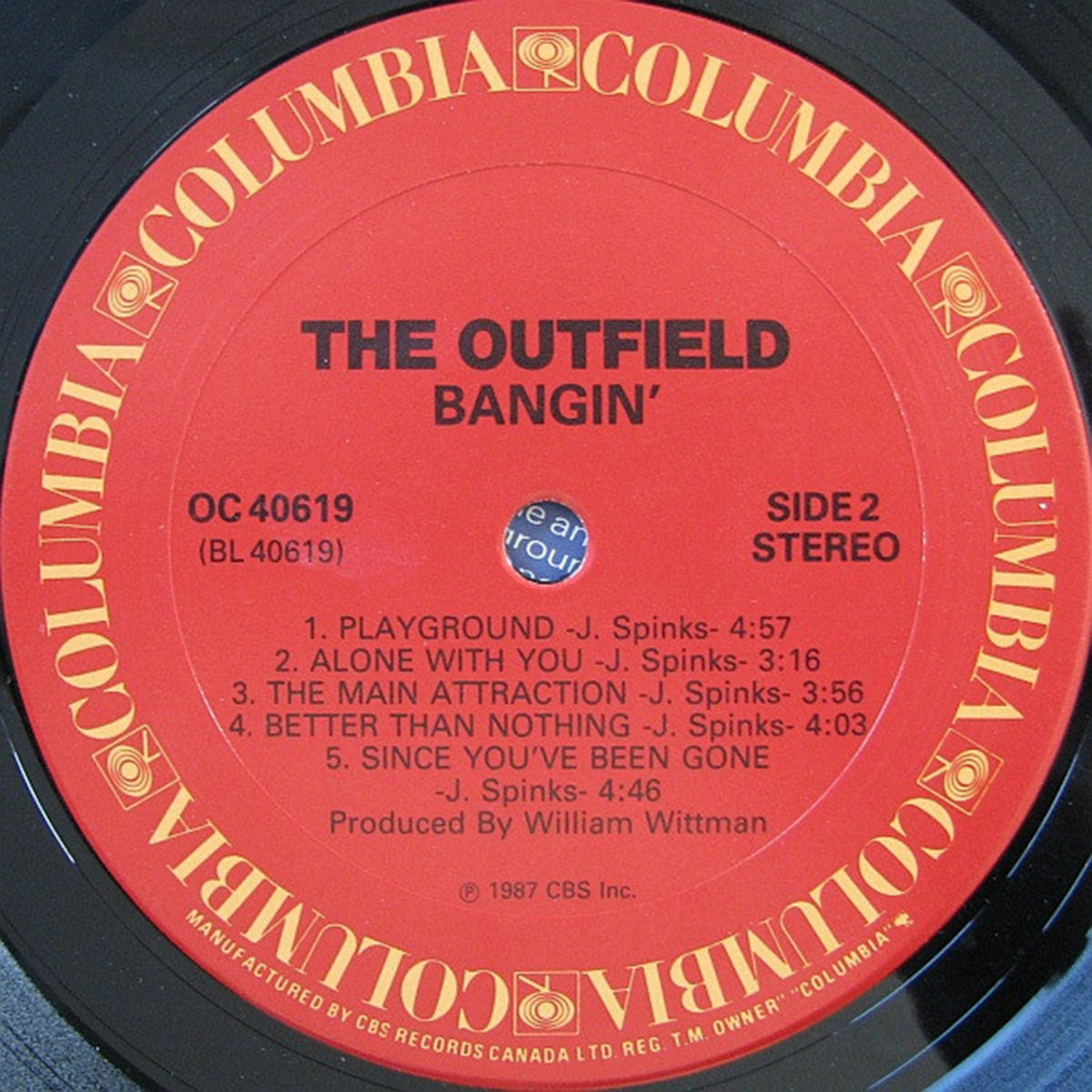 The Outfield – Bangin' - 1987 VinylPursuit.com