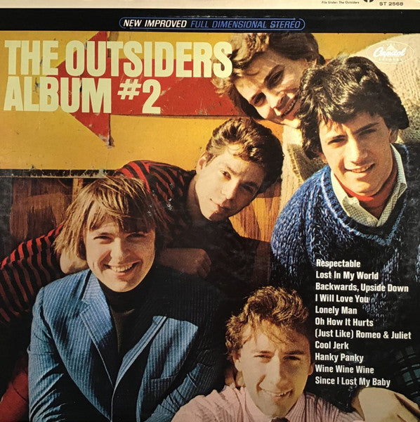 The Outsiders – The Outsiders Album #2 US Pressing
