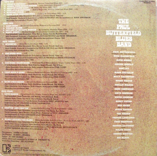 The Paul Butterfield Blues Band – Golden Butter, The Best Of - 1972 Original