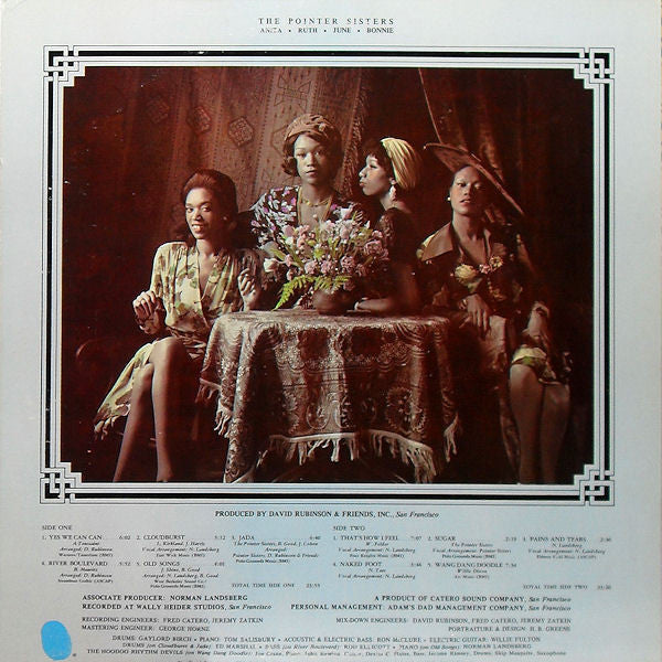 The Pointer Sisters – The Pointer Sisters - 1973 US Pressing