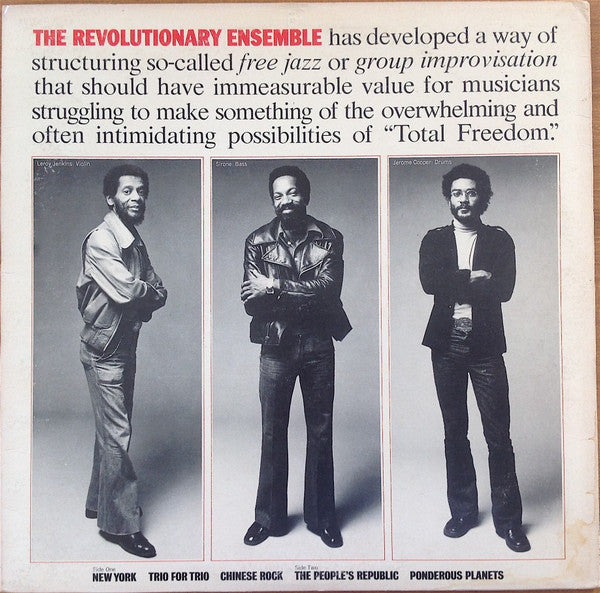 The Revolutionary Ensemble – The People's Republic - 1976 Original