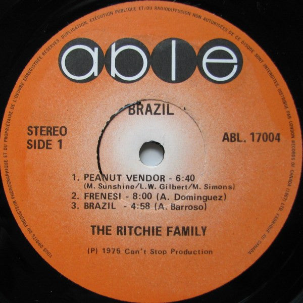 The Ritchie Family – Brazil