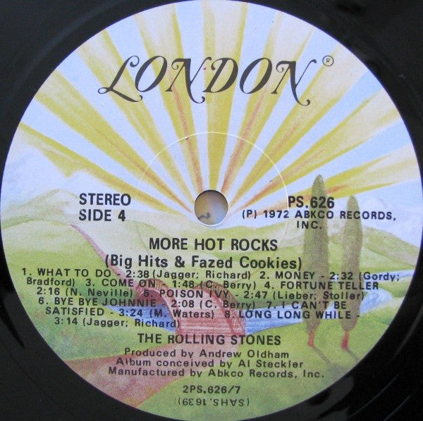 The Rolling Stones – More Hot Rocks (Big Hits & Fazed Cookies) - 1972 Pressing