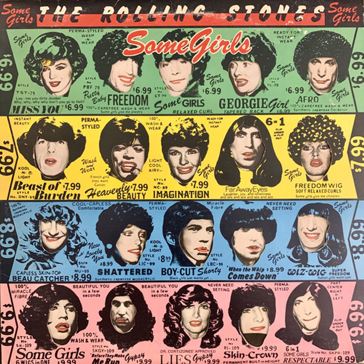 The Rolling Stones Some Girls 1978 Vinyl Pursuit Inc