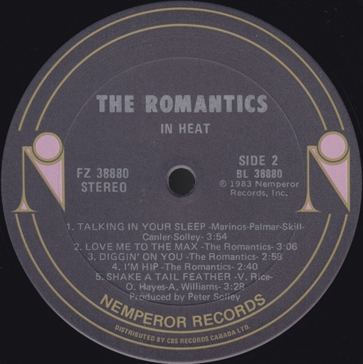 The Romantics – In Heat - 1983