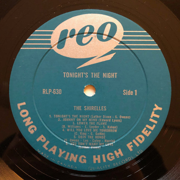 The Shirelles – Tonight's The Night