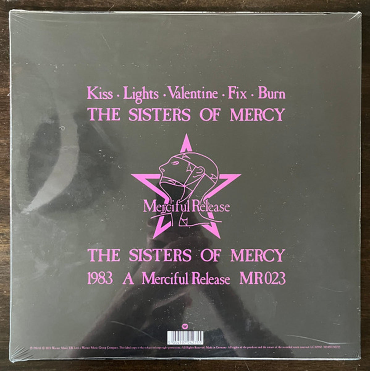 The Sisters Of Mercy – The Reptile House - Grey Smokey Vinyl, Sealed RDS Pressing