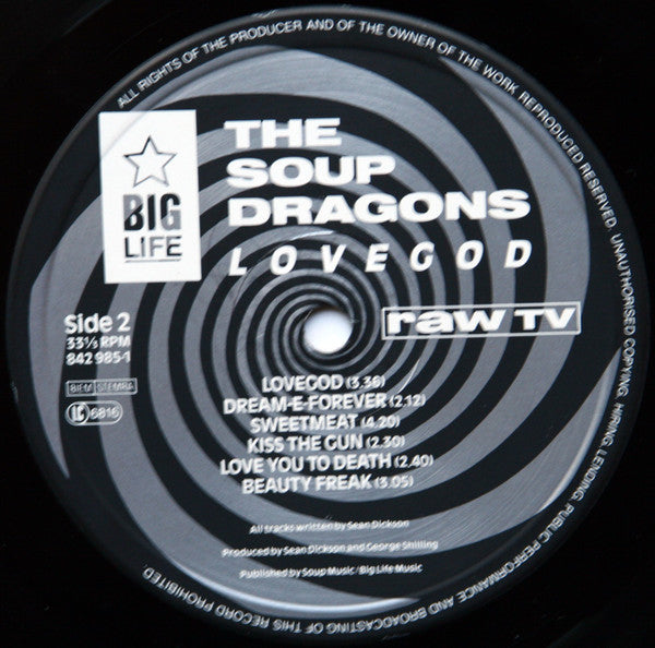 The Soup Dragons – Lovegod Europe Pressing