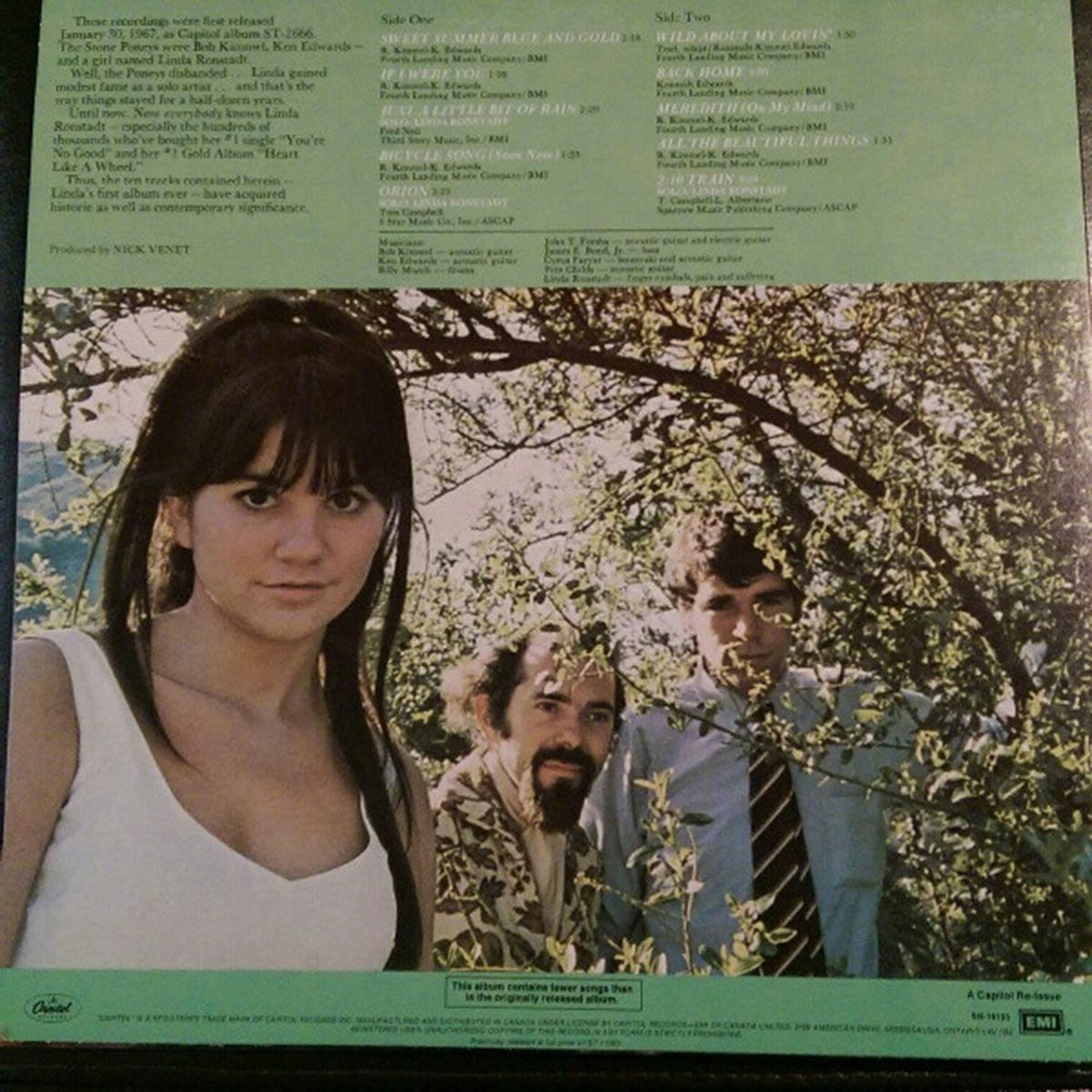 The Stone Poneys Featuring Linda Ronstadt - 1967 Original! VinylPursuit.com