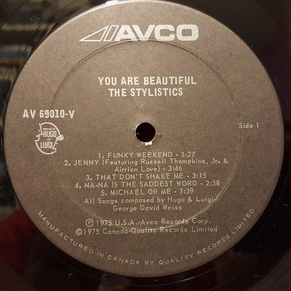 The Stylistics – You Are Beautiful