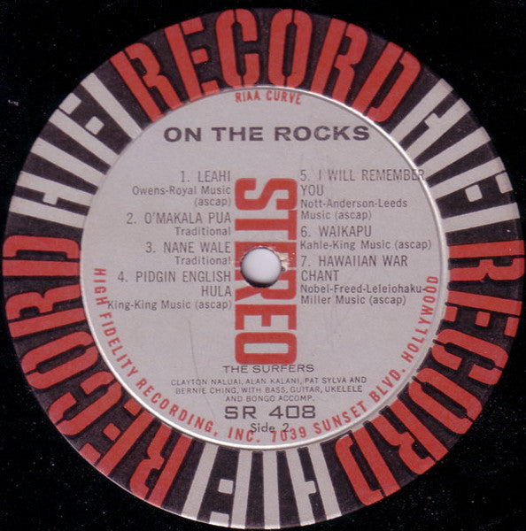 The Surfers – On The Rocks US Pressing