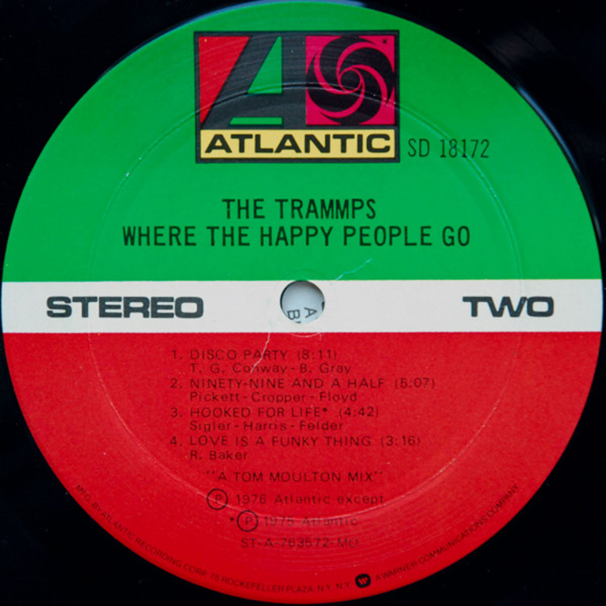 The Trammps – Where The Happy People Go - 1976 US Pressing