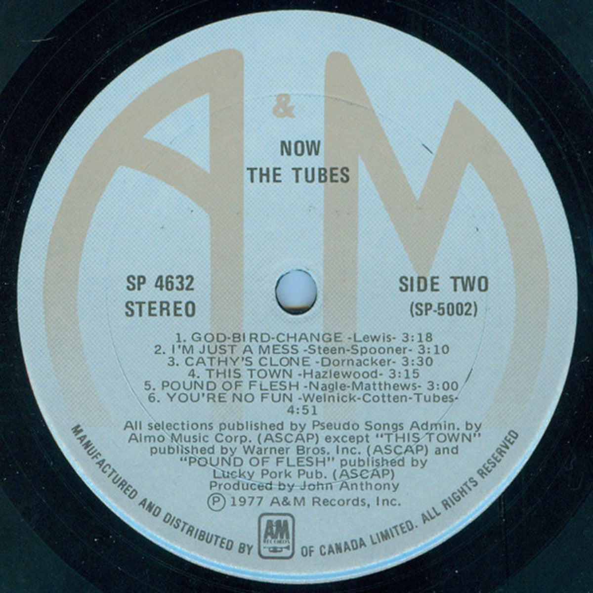 The Tubes – Now - 1987