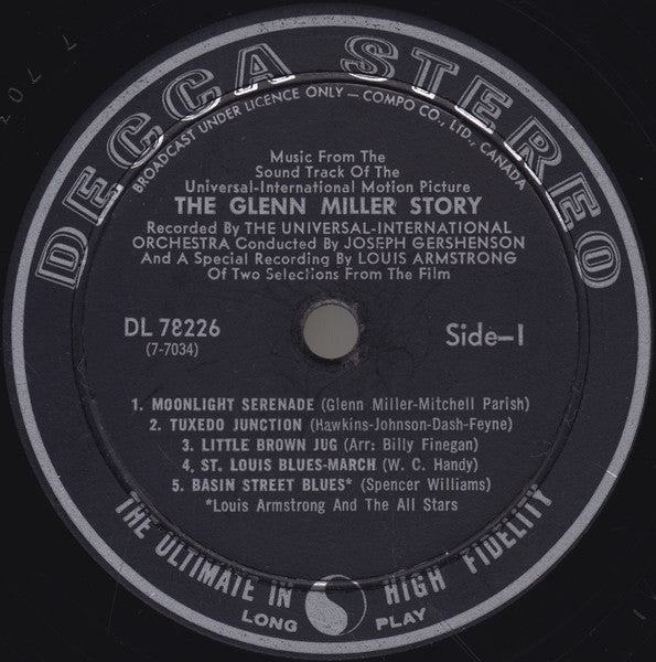 The Universal-International Orchestra / Louis Armstrong And The All Stars – The Glenn Miller Story