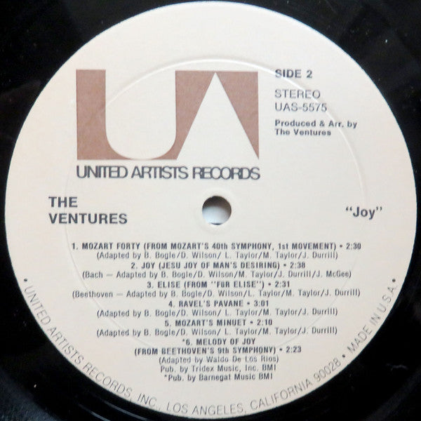 The Ventures – Joy US Pressing VinylPursuit.com