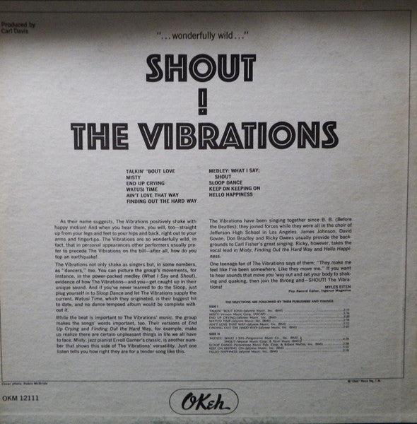 The Vibrations – Shout!