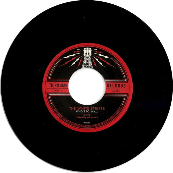 The White Stripes – I Just Don't Know What To Do With Myself - 7" Single US Pressing