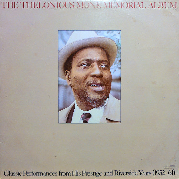 Thelonious Monk – The Thelonious Monk Memorial Album - 1982 US Mono Original
