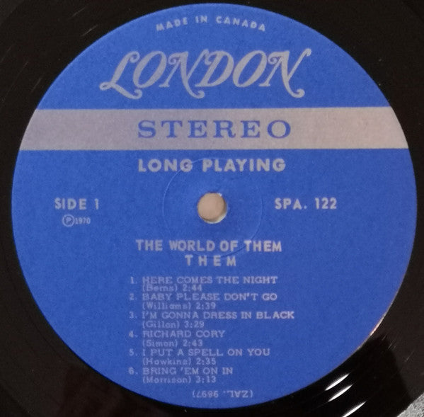 Them (3) – The World Of Them -  1970 Original