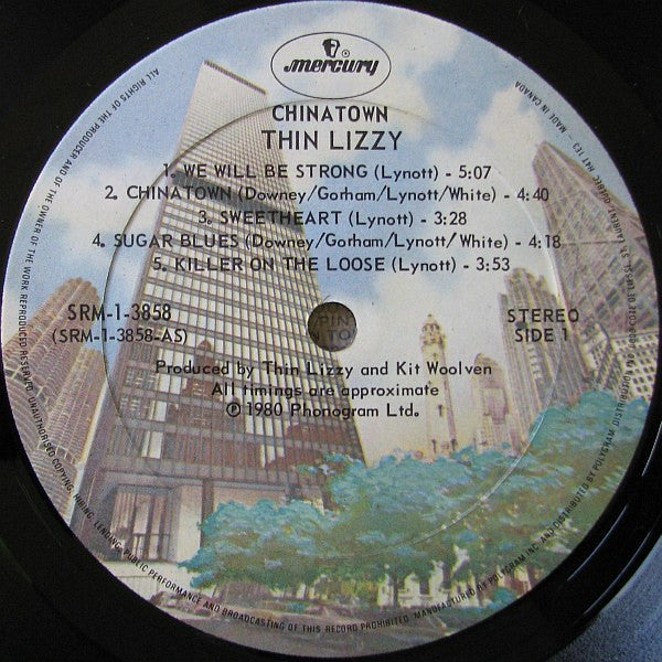 Thin Lizzy – Chinatown - 1980 Original