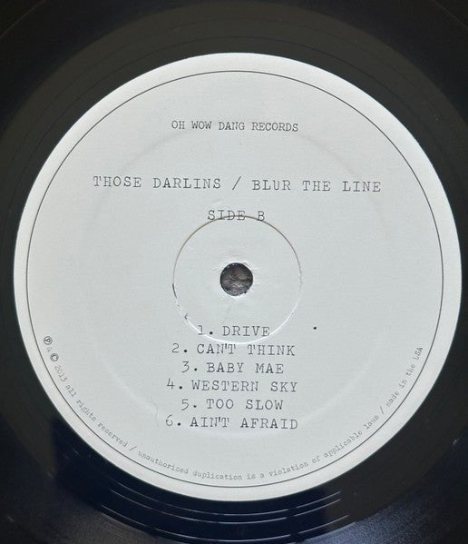Those Darlins – Blur The Line - Near Mint in Shrinkwrap! - Vinyl Pursuit Inc