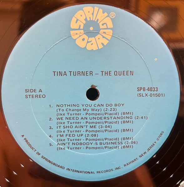 Tina Turner – The Queen - US Pressing