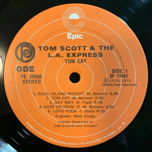 Tom Scott and The LA Express  - Tom Cat