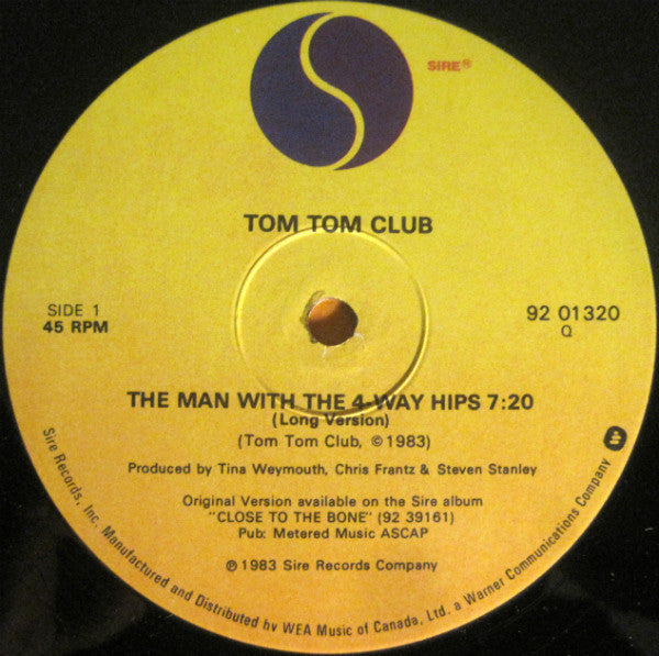 Tom Tom Club – The Man With The 4-Way Hips - 1983 Original