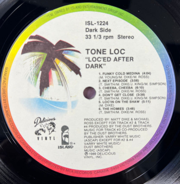 Tone-Lōc – Lōc'ed After Dark - 1989 Original in Shrinkwrap!